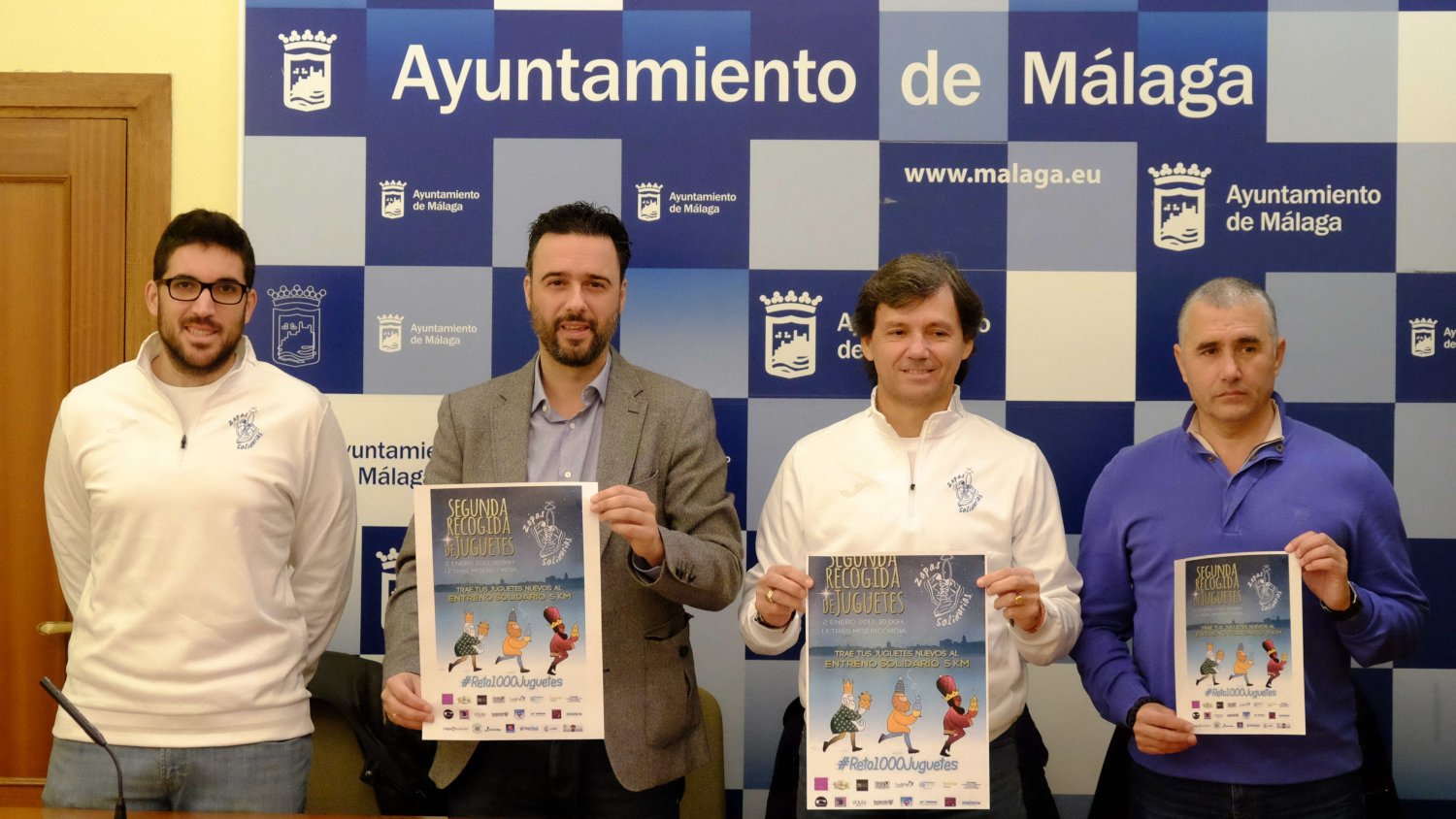 El Ayuntamiento de Málaga realiza una recogida solidaria de juguetes en La Misericordia