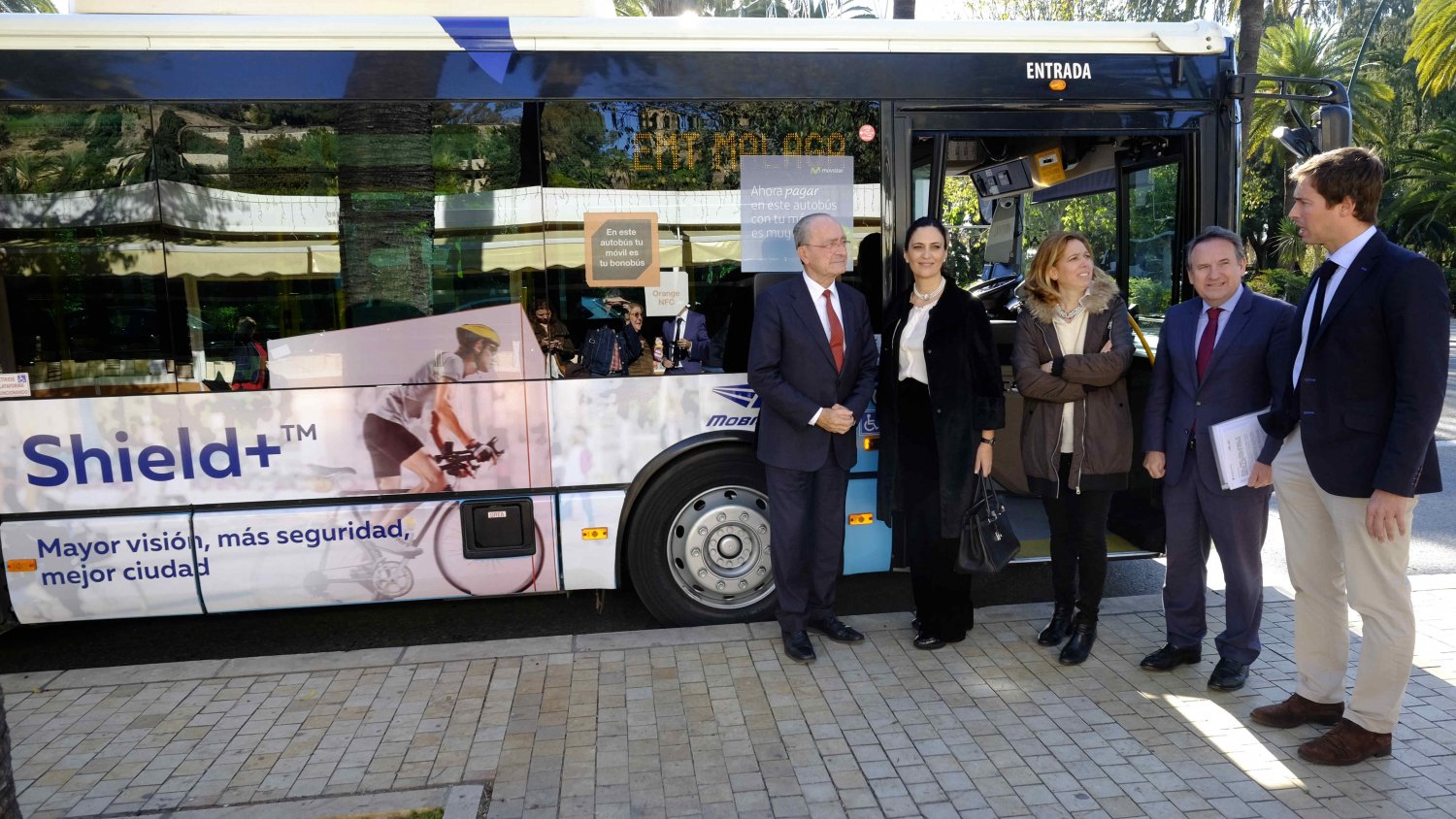 Málaga, primera ciudad española en incorporar en los autobuses urbanos la más alta tecnología en prevención de accidentes