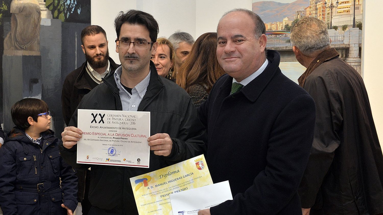 Antequera entrega los premios del XX Concurso Nacional de Pintura 