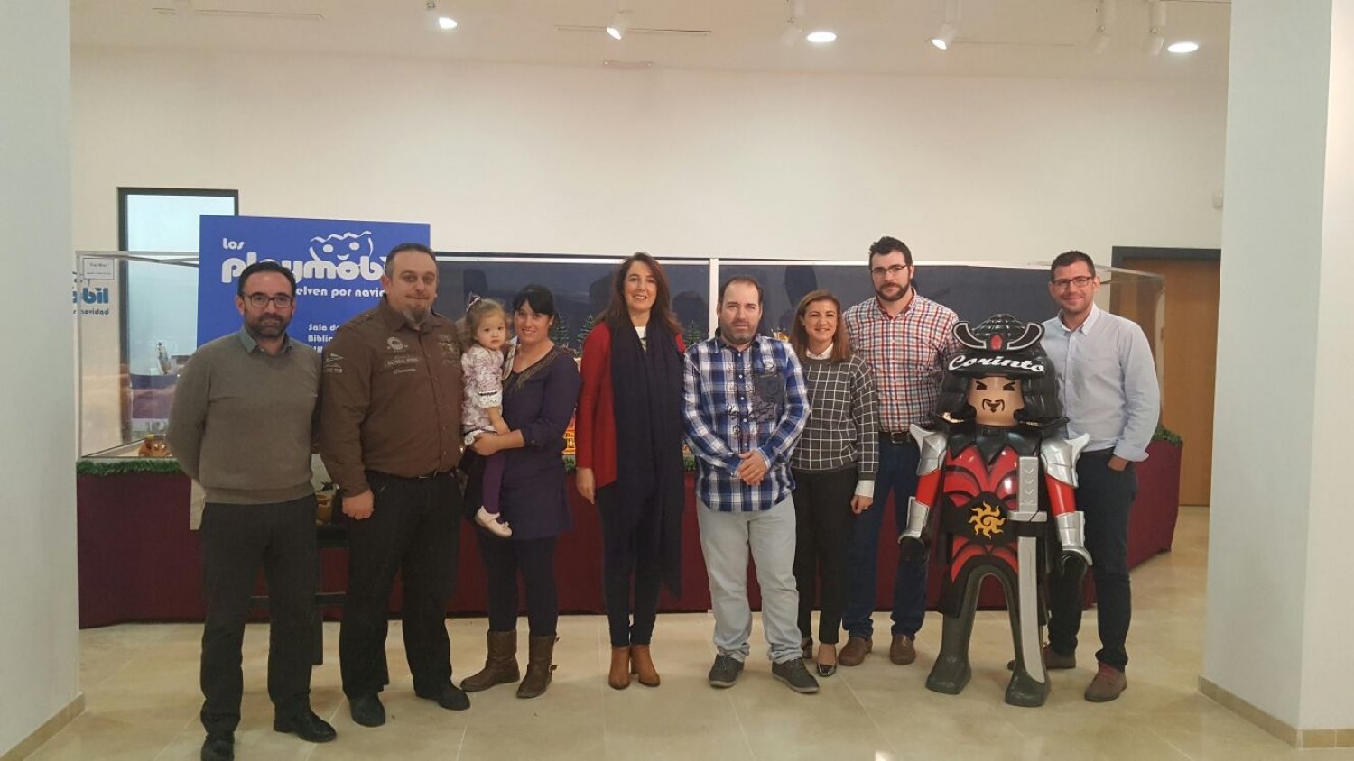 'Los Playmobil vuelven por Navidad', una muestra sorprendente en la Biblioteca Municipal de Alhaurín el Grande