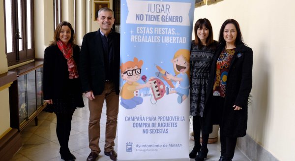 Málaga lanza una campaña para fomentar el regalo de juguetes no sexistas