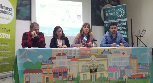 Las candidaturas del cambio se citan en Málaga por un nuevo modelo de contratación pública