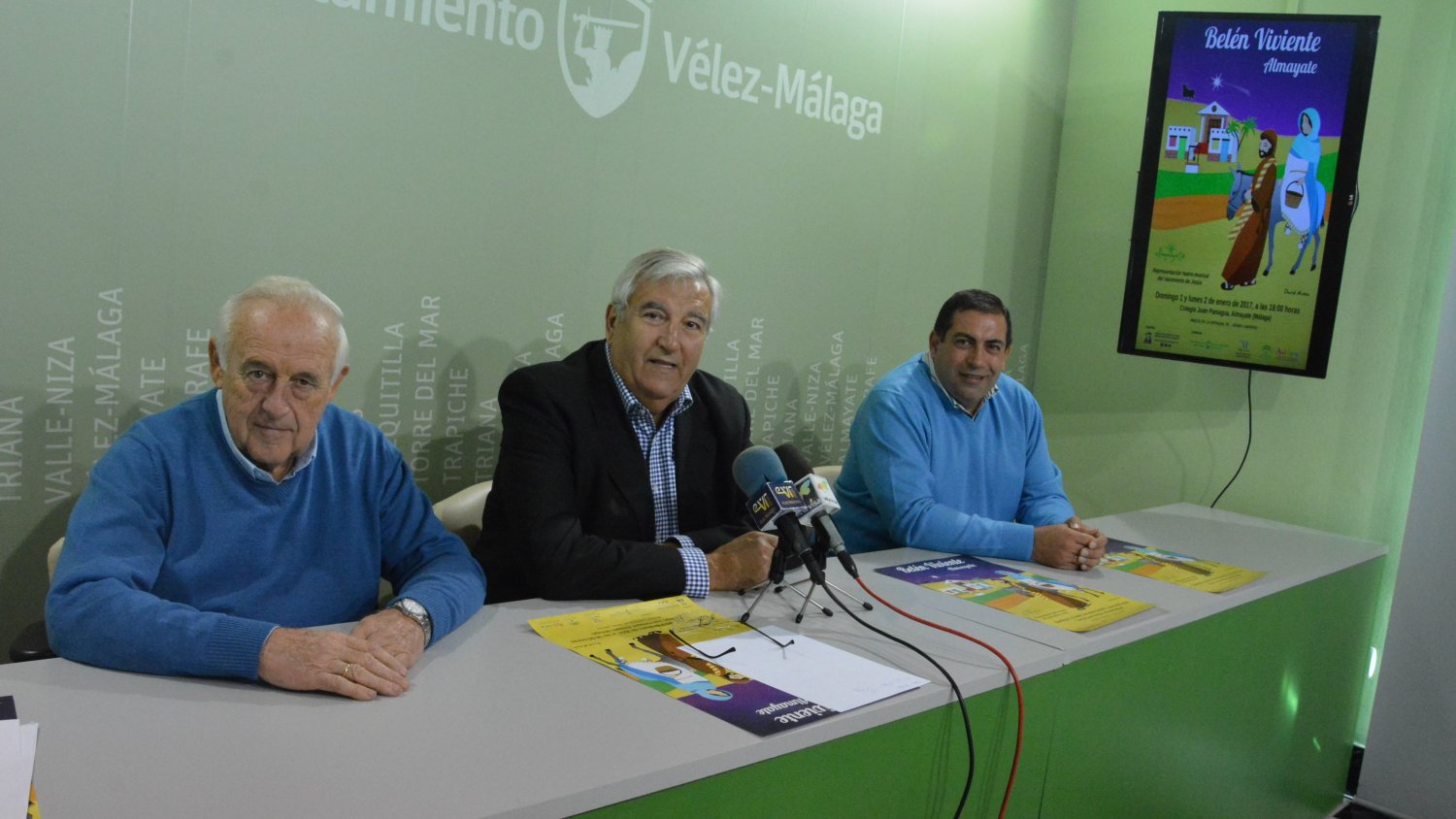 Más de 150 actores se encargan de llevar a escena una nueva edición del Belén Viviente de Almayate