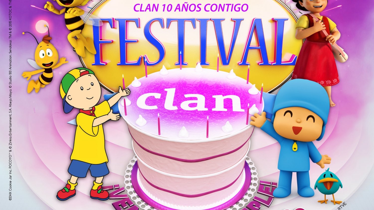 Torremolinos celebra el festival infantil Clan de TV con su gira ‘Ven a mi cumple’ para celebrar su décimo aniversario