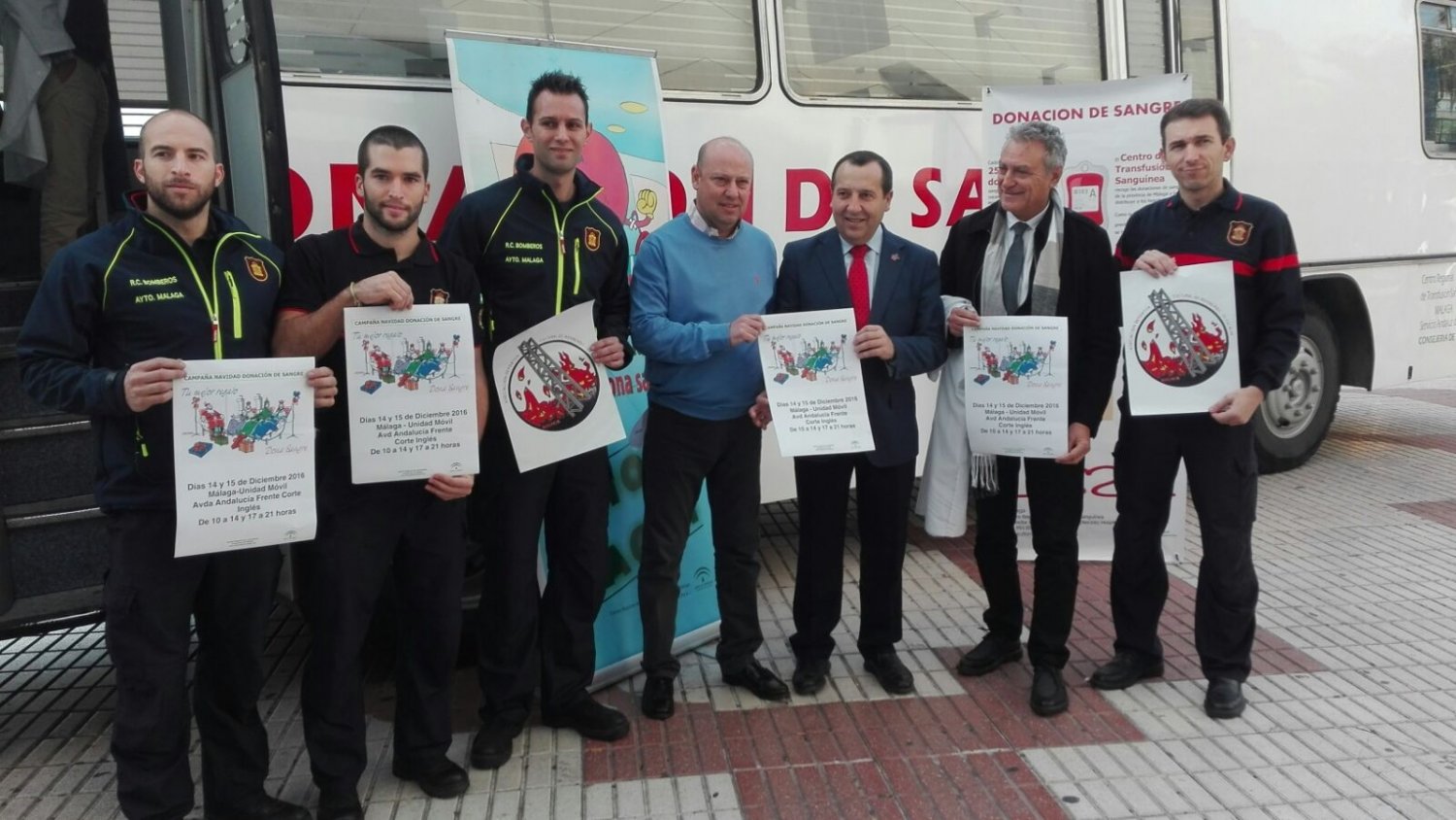 La Junta anima a los malagueños a participar en la campaña de donación de sangre de Navidad