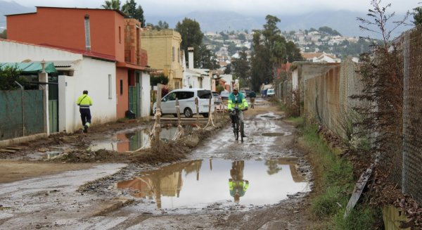 El PP de Mijas denuncia el abandono a los vecinos de La Alberquilla afectados por las lluvias