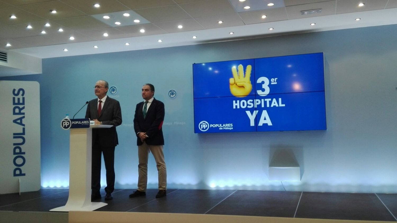 La construcción del tercer hospital, objetivo primordial del PP en 2017