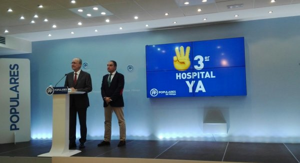 La construcción del tercer hospital, objetivo primordial del PP en 2017