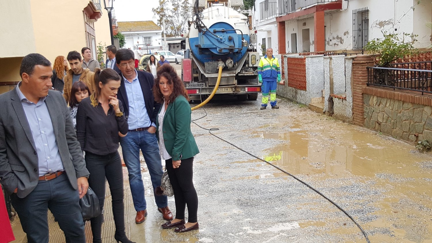 Juan Marín se muestra 