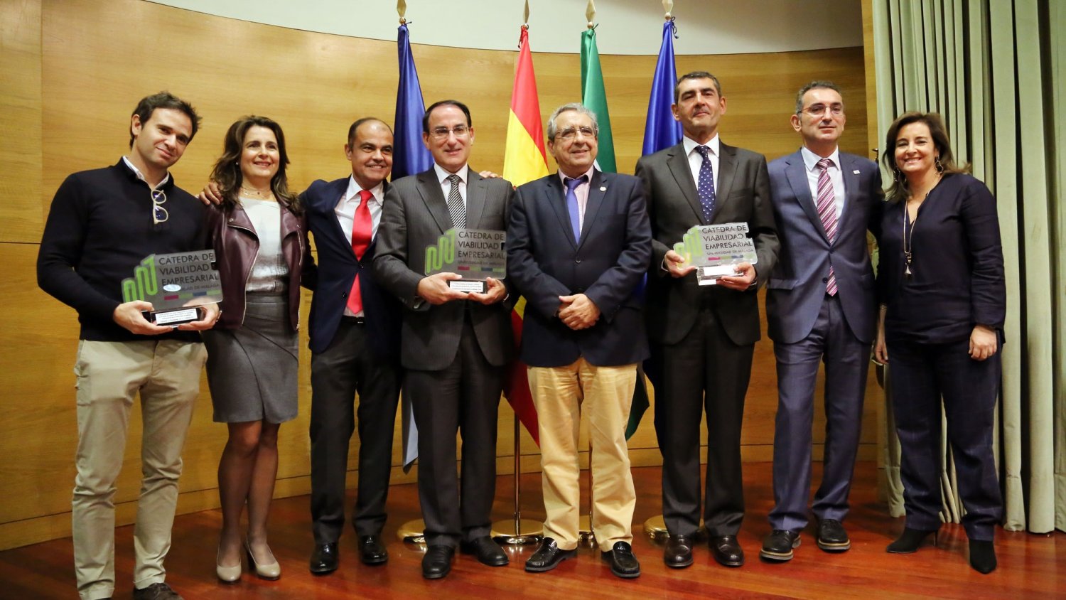 La Cátedra de Viabilidad Empresarial de la Universidad de Málaga entrega sus primeros premios