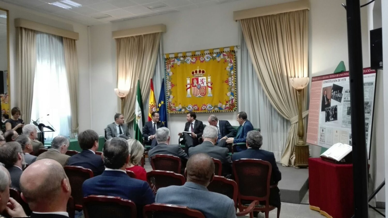 Málaga conmemora el aniversario de la Constitución