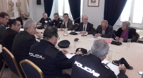 La Junta Local de Seguridad establece un Plan de Actuación Policial para Navidad en Málaga