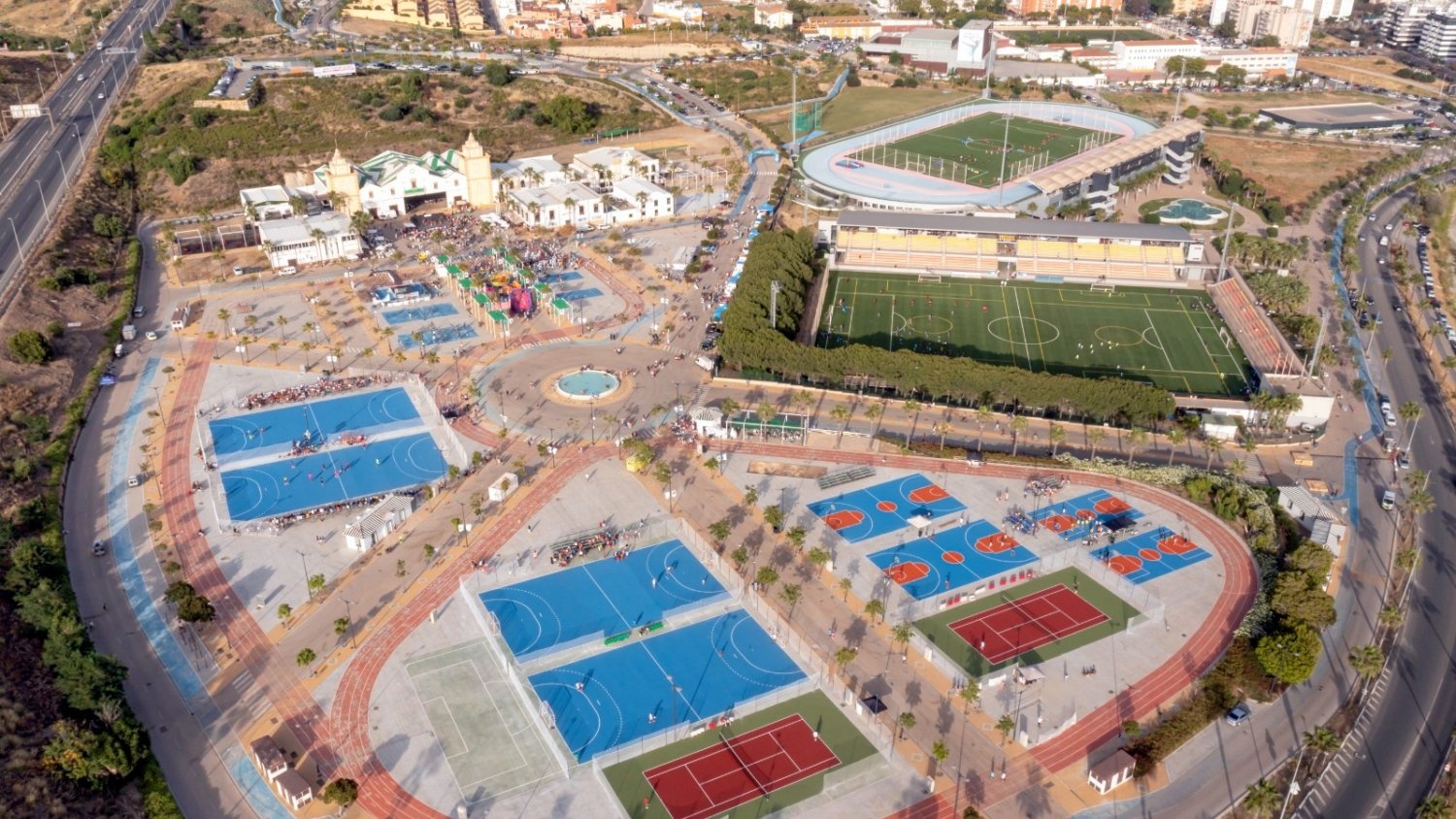 Estepona anuncia que complementará el Parque Ferial y Deportivo con la construcción de un rocódromo