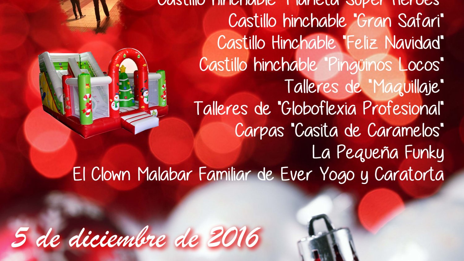Vélez-Málaga organiza una gran fiesta infantil para la inauguración del alumbrado navideño