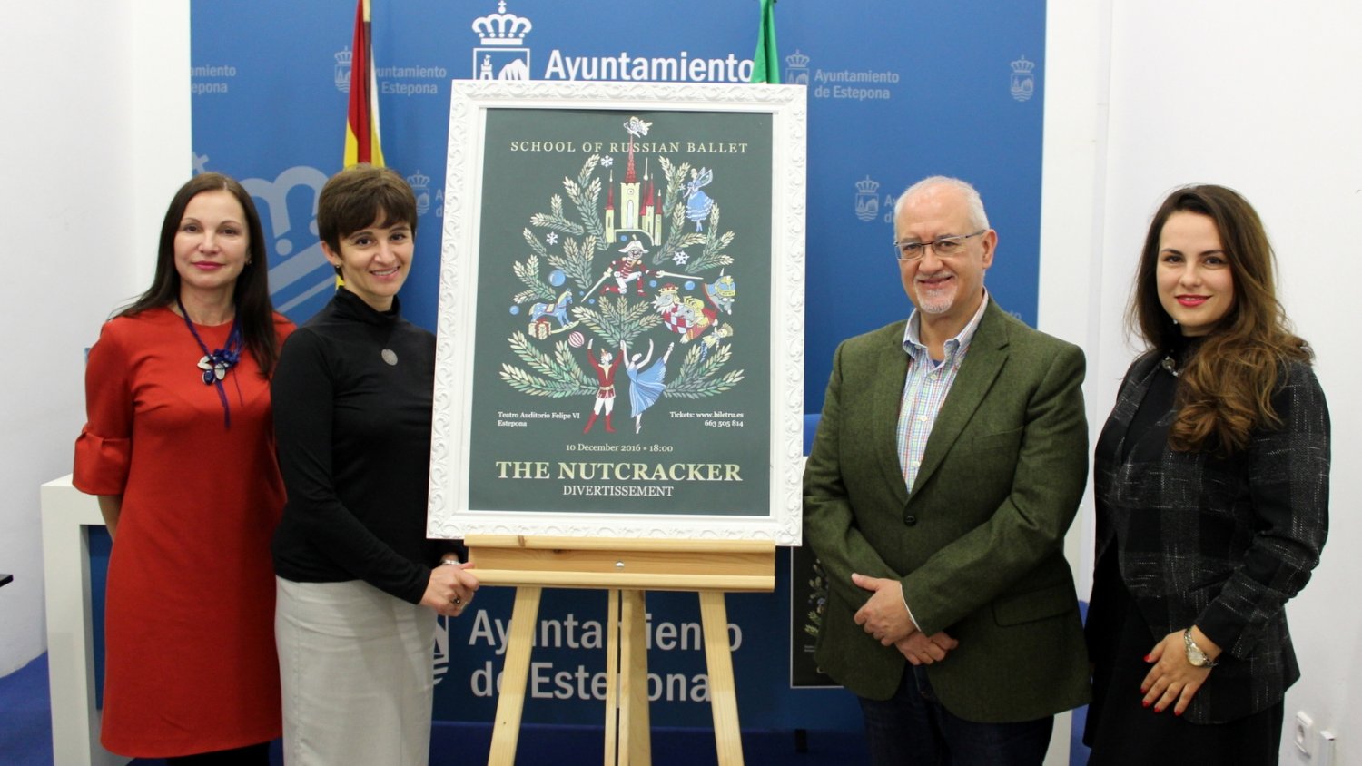 The School of Russian Ballet representará el cuento de hadas 'El Cascanueces' en el Auditorio Felipe VI de Estepona