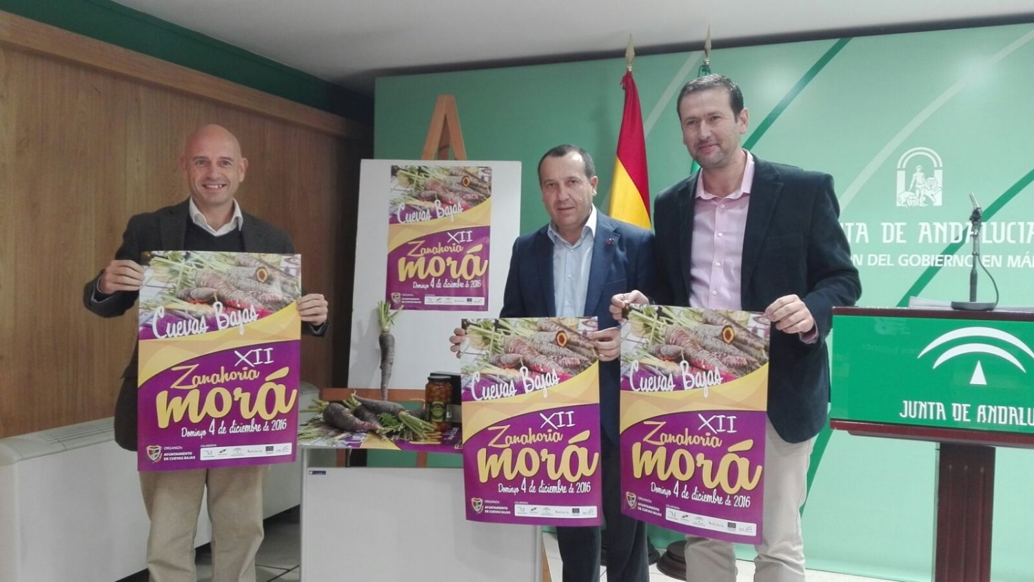 La Junta respalda el gran trabajo de Cuevas Bajas con la Zanahoria 'Morá'