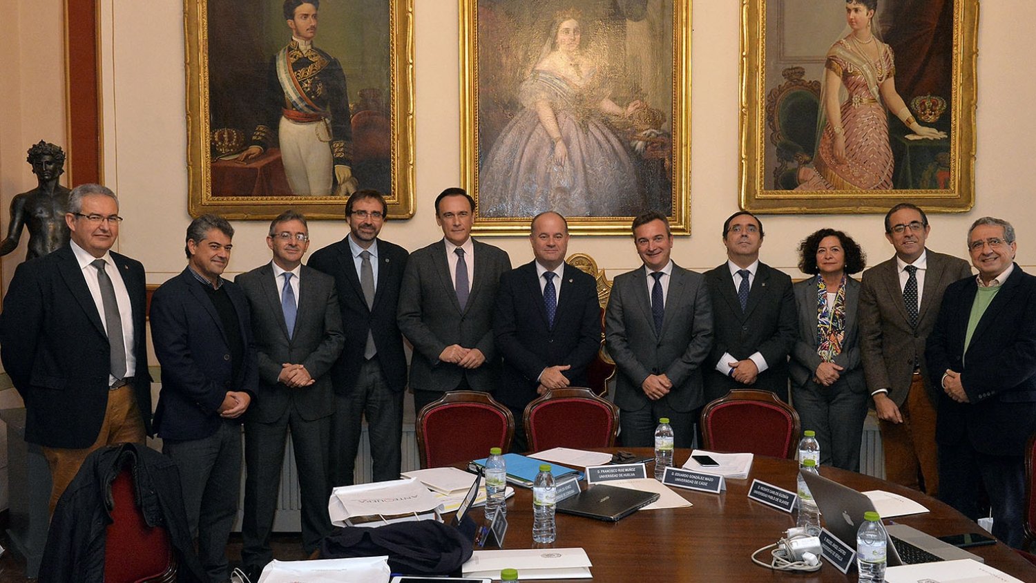 Antequera acoge una reunión de todos los Rectores de las universidades públicas de Andalucía