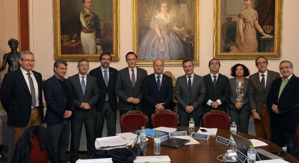 Antequera acoge una reunión de todos los Rectores de las universidades públicas de Andalucía