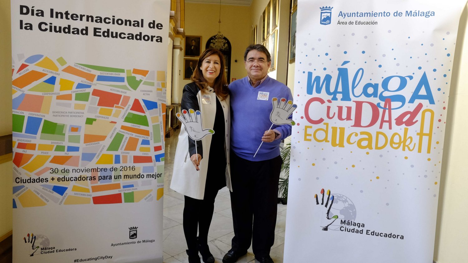Málaga vivirá el I Día Internacional de la Ciudad Educadora con más de 1.000 escolares
