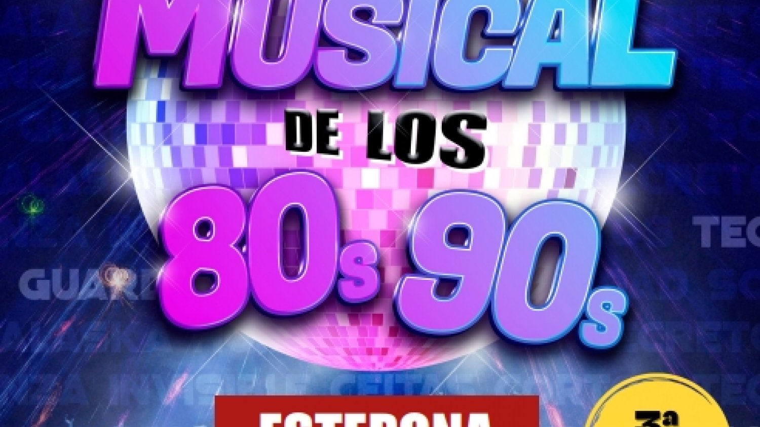 El Auditorio Felipe VI acoge ‘El musical de los 80s y 90s’