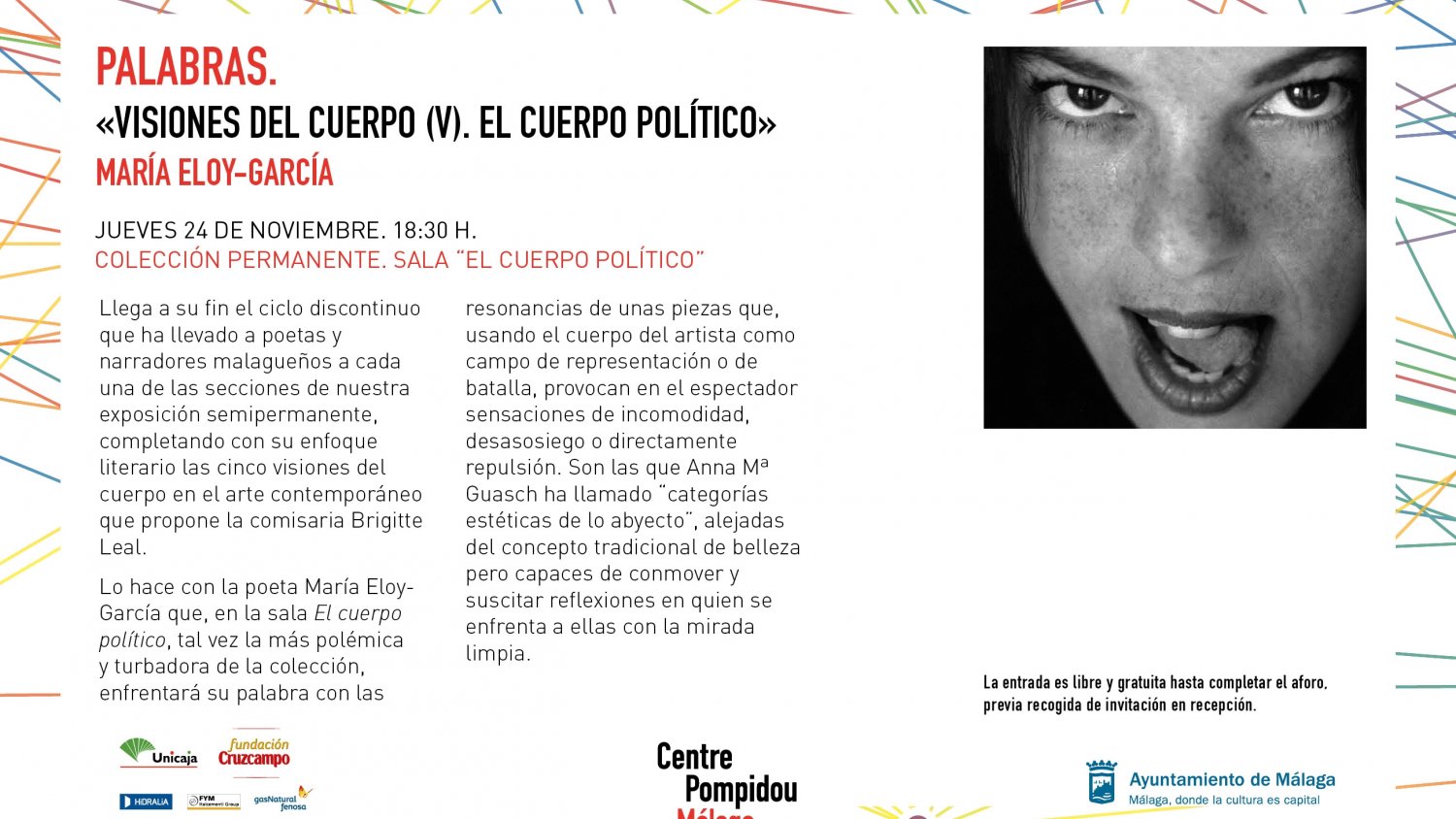 María Eloy-García clausura el ciclo que une literatura y arte en el Centre Pompidou