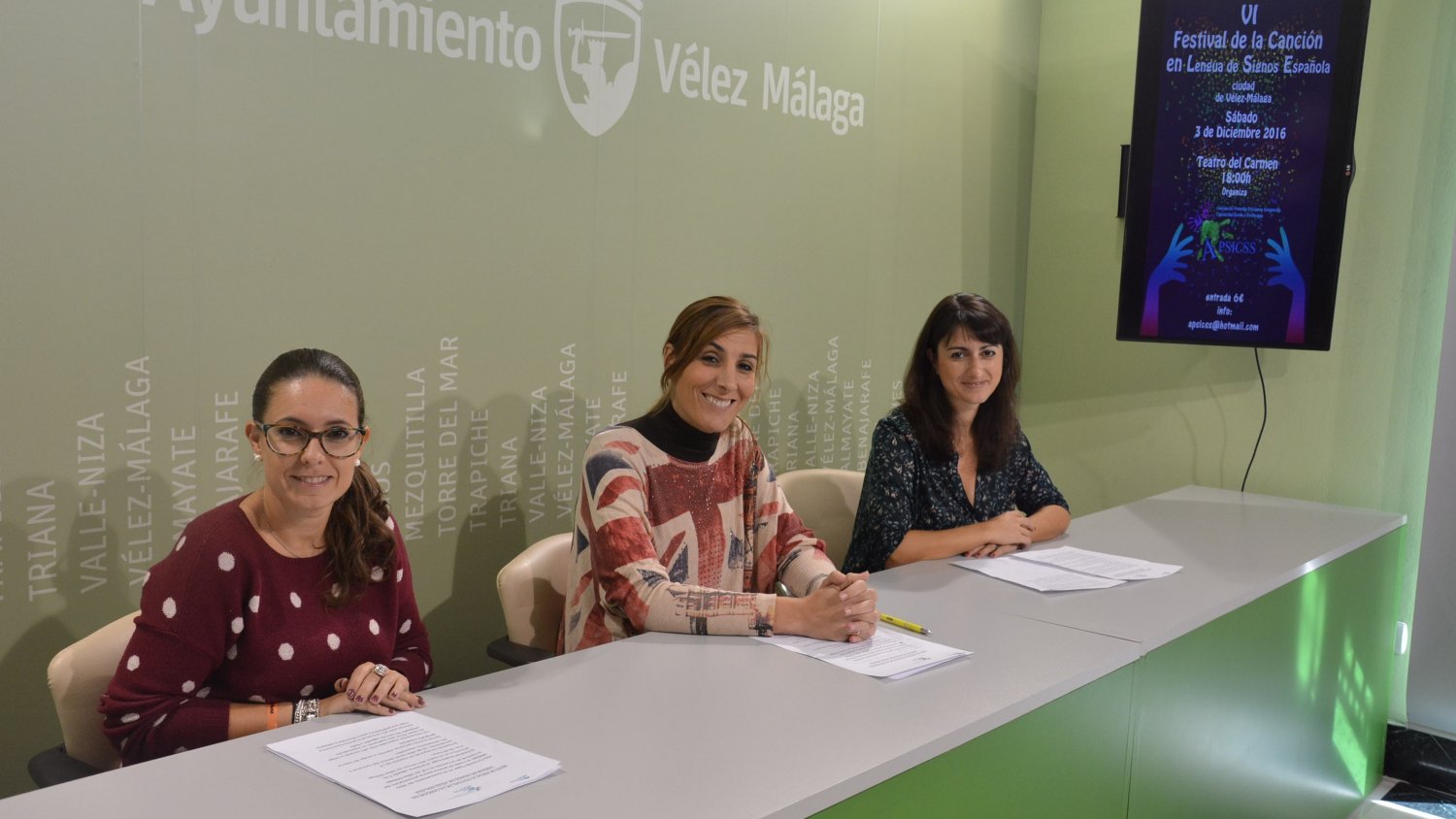 El Teatro del Carmen acogerá la sexta edición del Festival de Lengua de Signos Ciudad de Vélez-Málaga