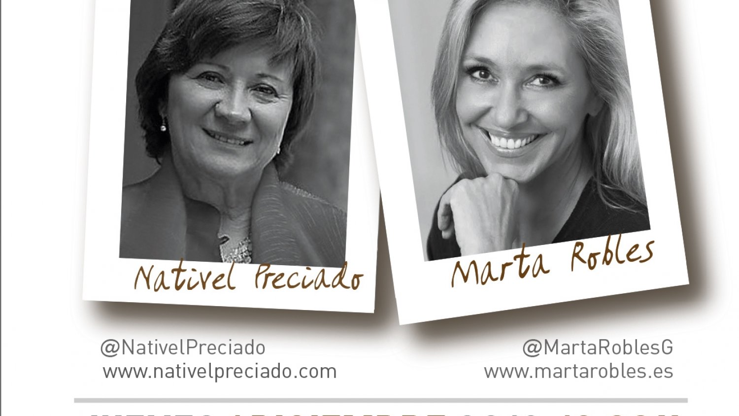 La literatura se da cita de la mano de Marta Robles y Nativel Preciado en Estepona