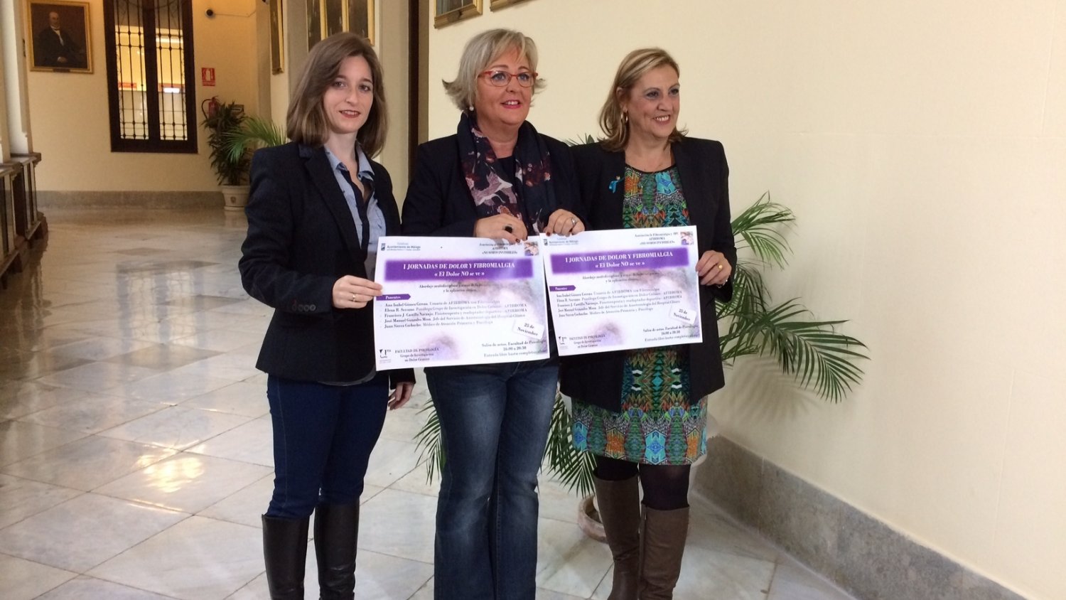 Afibroma y la UMA organizan unas jornadas para hacer visible el dolor y paliarlo de manera simultánea