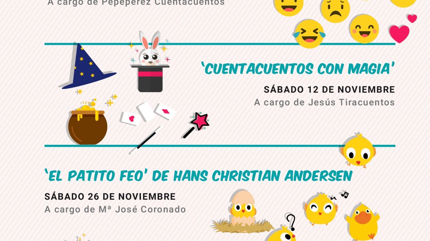 Torremolinos acoge el taller 'Filosofía para niños' con el cuento 'El patito feo' de Hans Christian Andersen