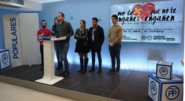 NNGG del PP lanza una campaña para prevenir conductas dominantes y de control entre los jóvenes