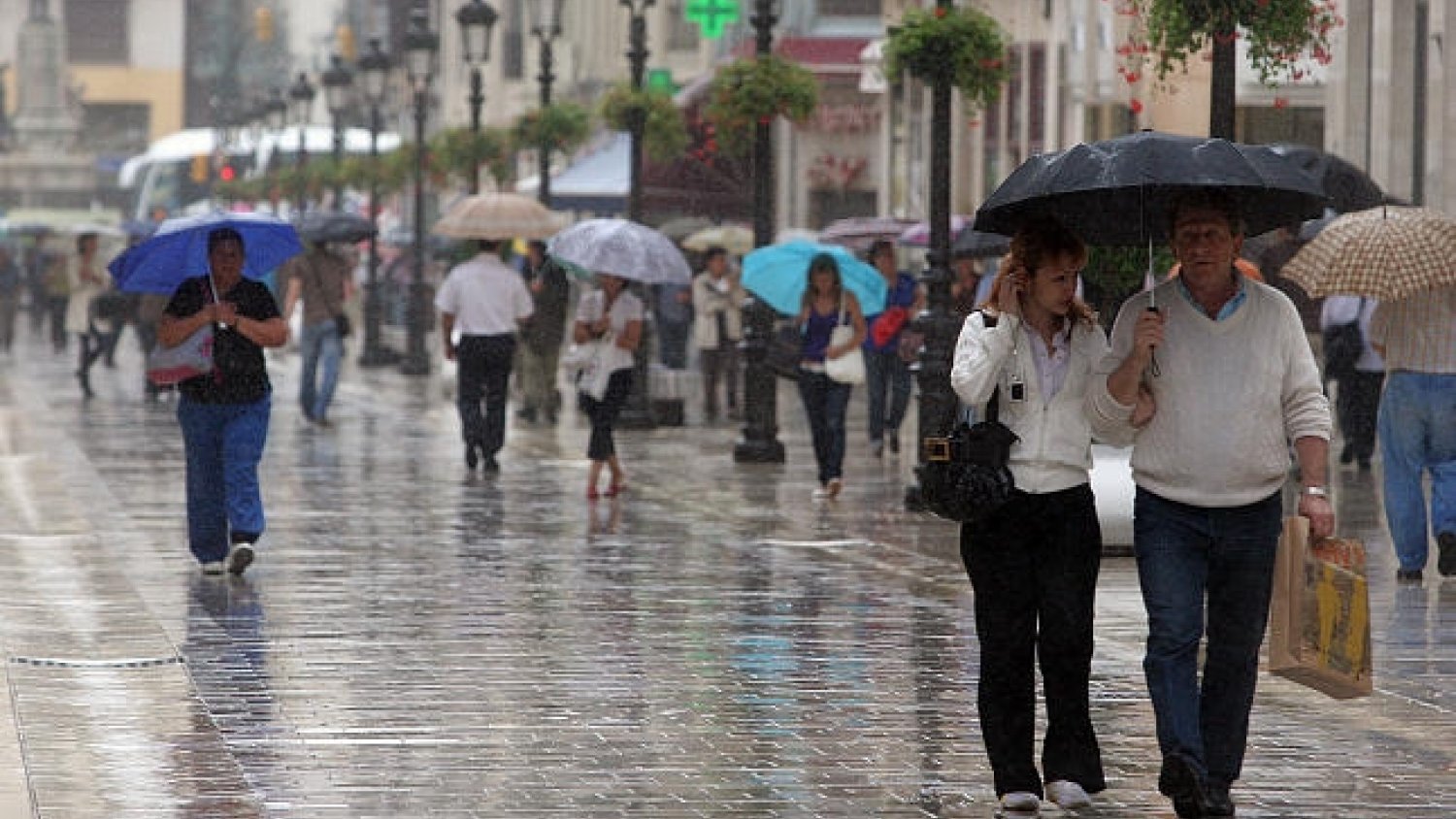 Alerta amarilla por fuertes lluvias en la provincia de Málaga