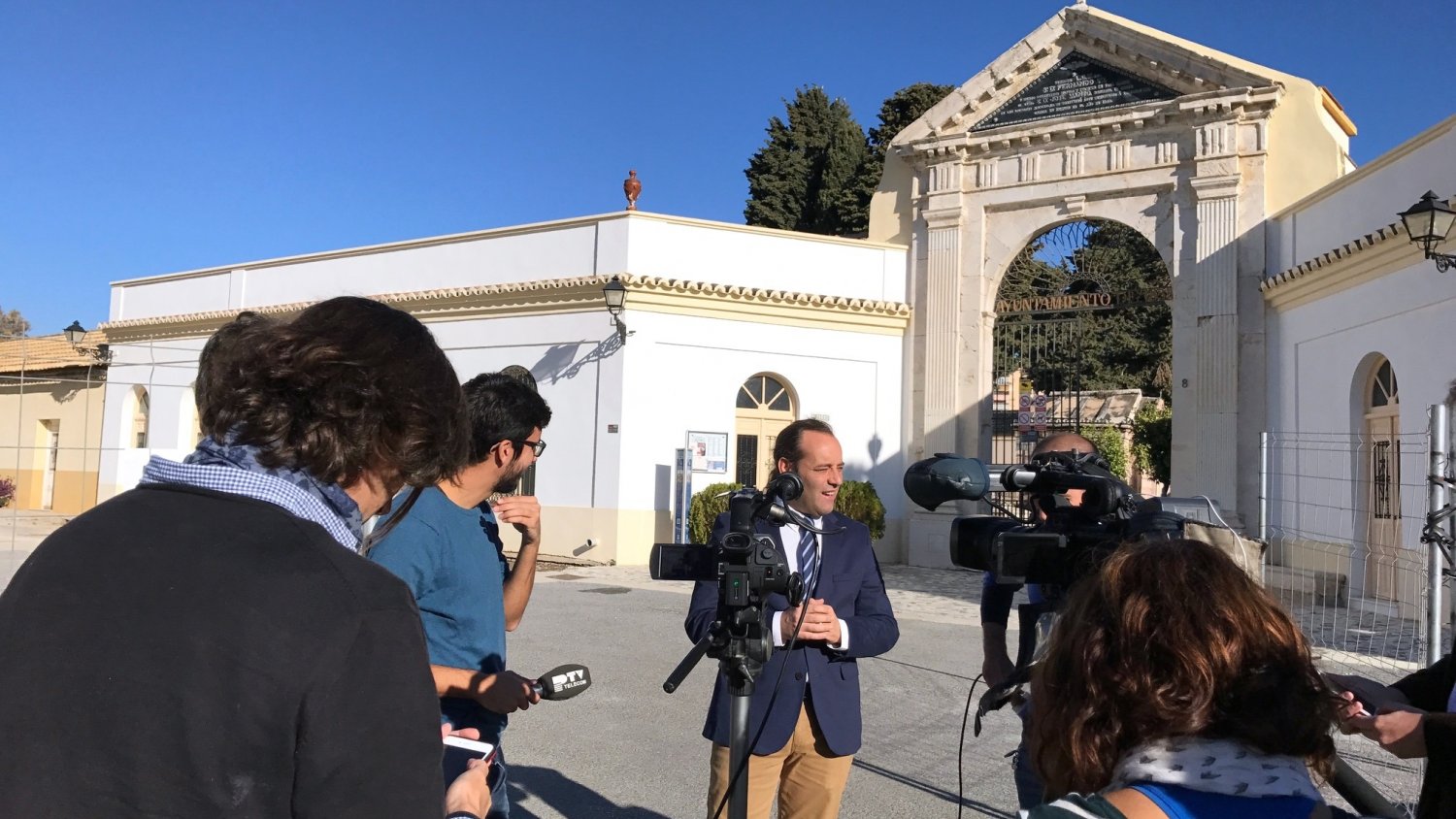 C's reclama la remodelación de la Plaza del Patrocinio como antesala del cementerio San Miguel