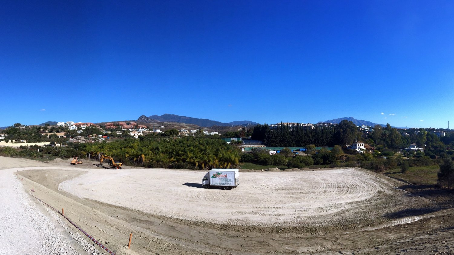 Estepona inicia las obras para crear una gran zona verde y de ocio con más de 26.000 metros cuadrados en Cancelada