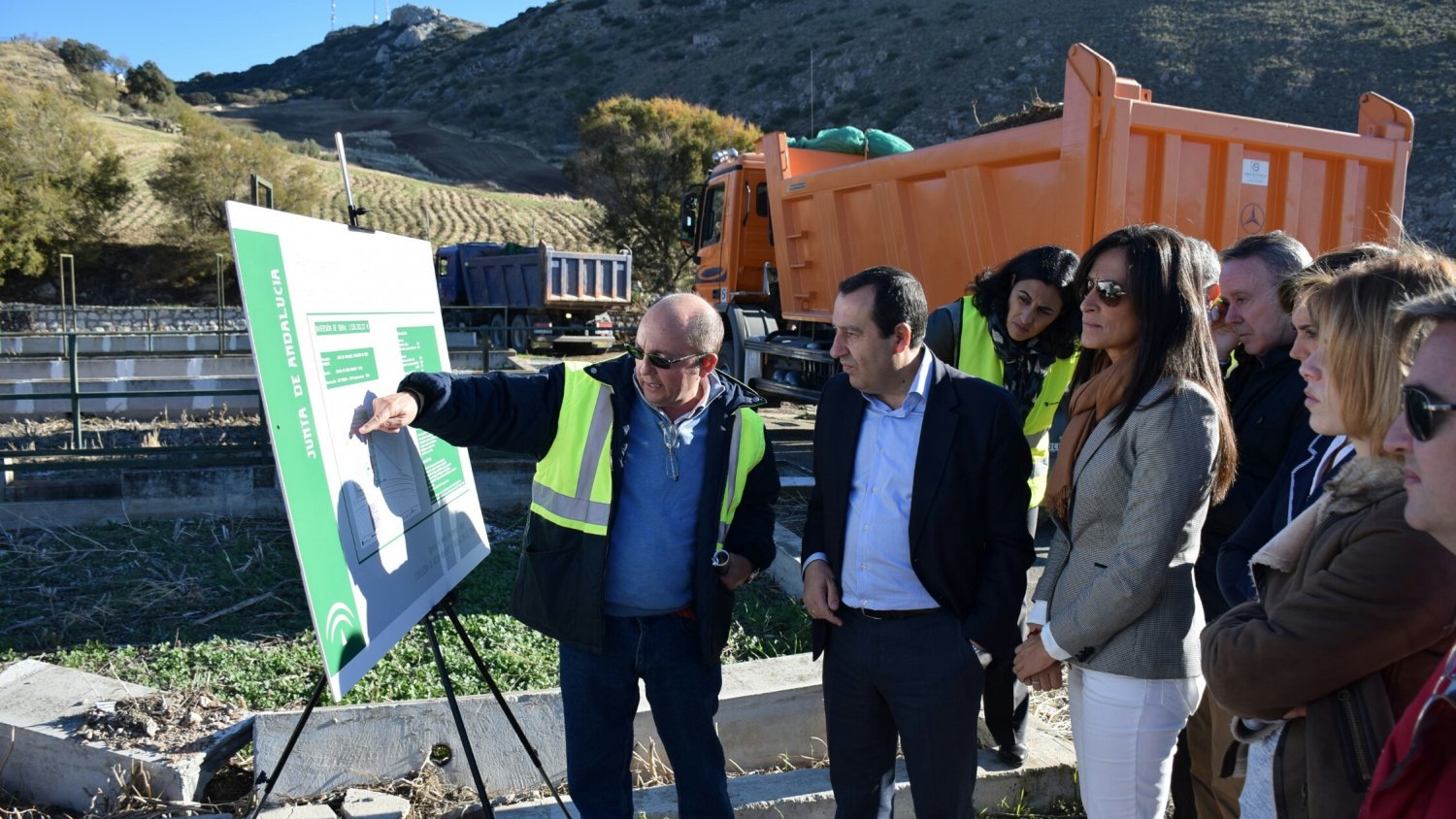 La Junta inicia las obras de remodelación de la Estación Depuradora de Aguas Residuales de Cañete la Real