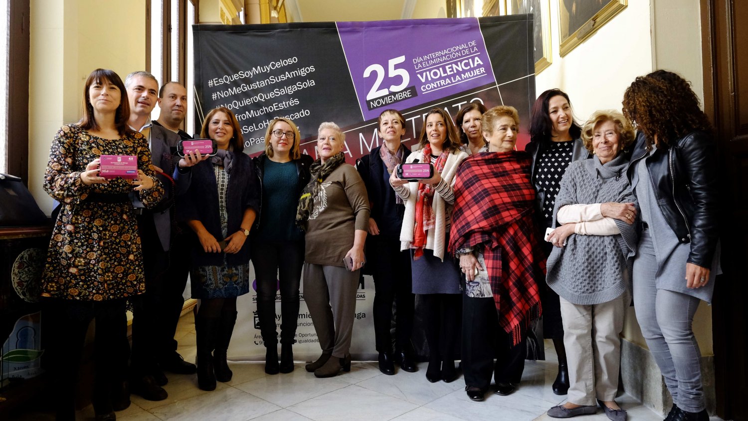 Málaga presenta la campaña institucional contra la violencia de género