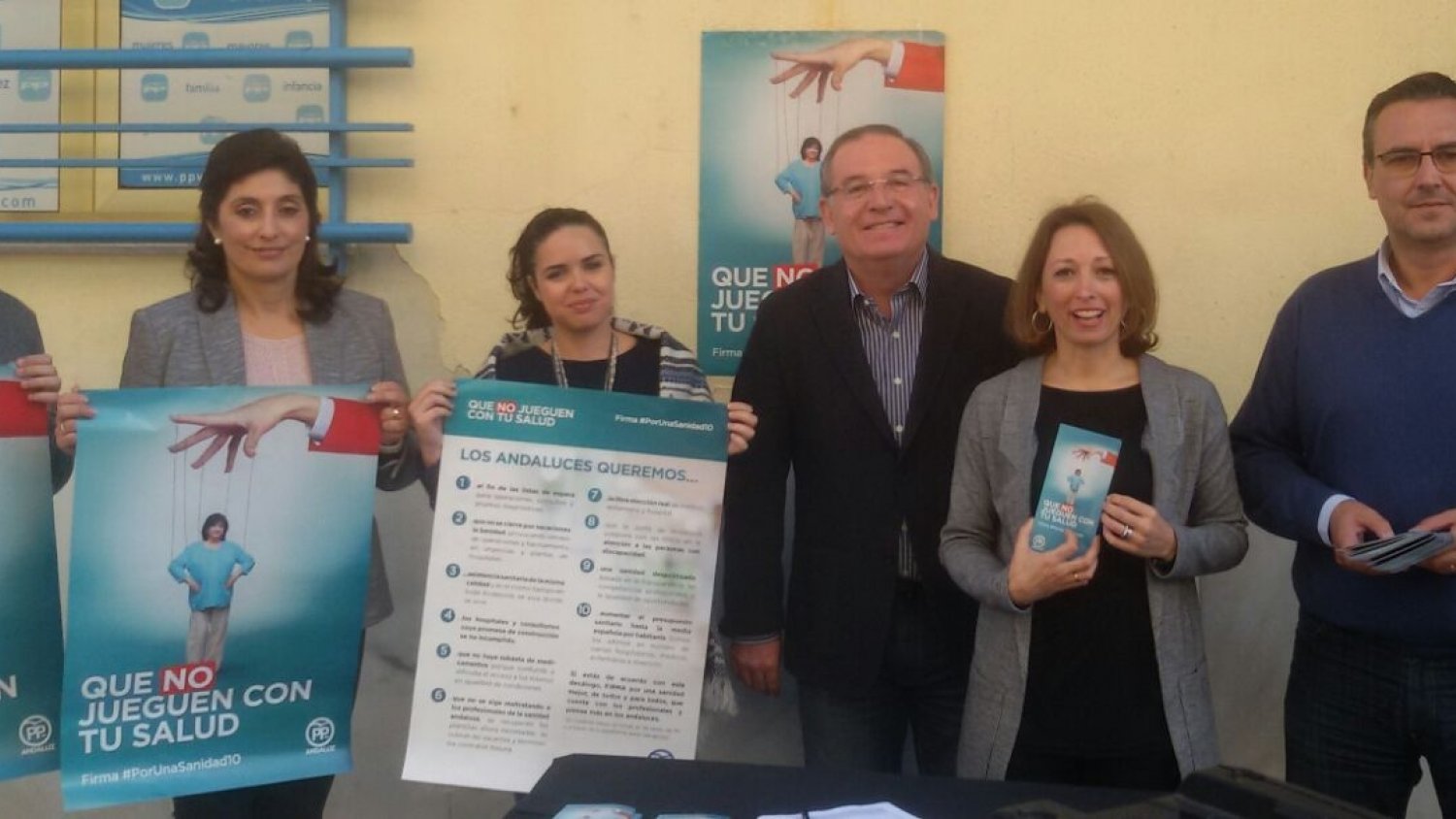 Navarro: “La campaña del PP molesta a quienes acostumbran a amordazar a los ciudadanos”