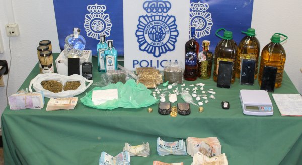 Desarticulado en Málaga un clan familiar dedicado al tráfico de drogas