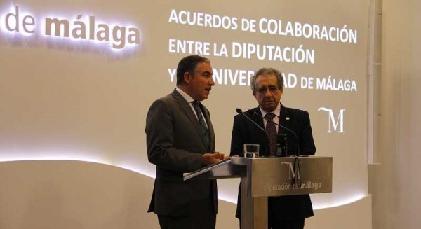 La Diputación y la UMA refuerzan su colaboración con una mayor apuesta por el empleo y el emprendimiento