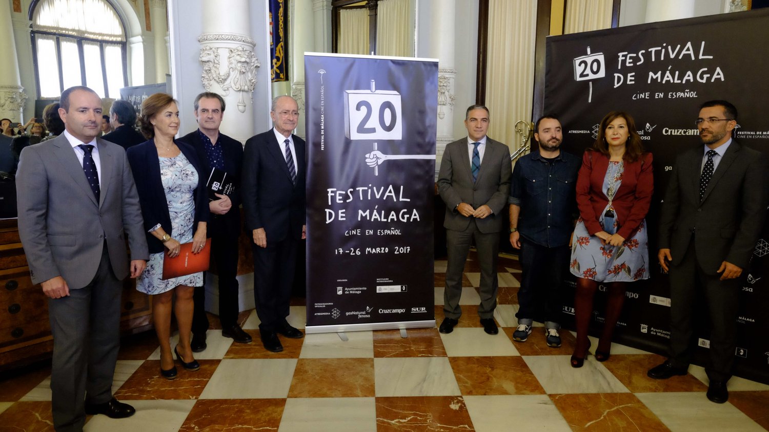 Presentado el cartel de la 20 edición del Festival de Málaga de Cine Español