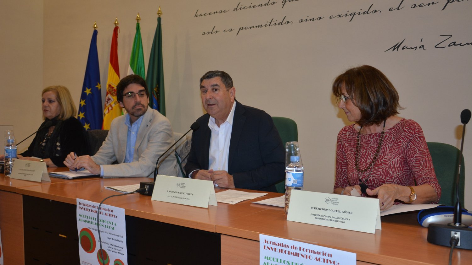 Vélez-Málaga acoge la jornada formativa de la FAMP para favorecer medidas de envejecimiento activo