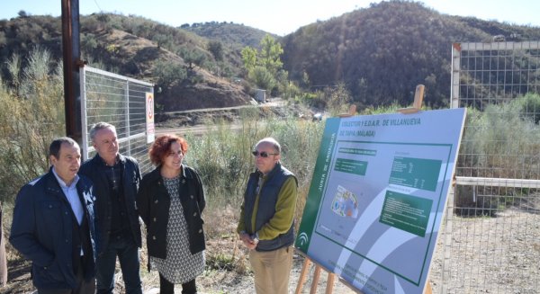 La Junta comienza las obras de construcción de la depuradora de Villanueva de Tapia