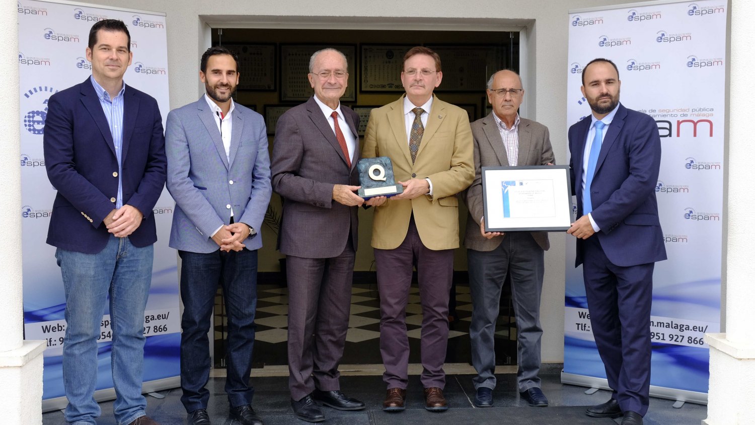 De la Torre visita la ESPAM para transmitir su felicitación tras recibir el premio iberoamericano a la calidad 2016