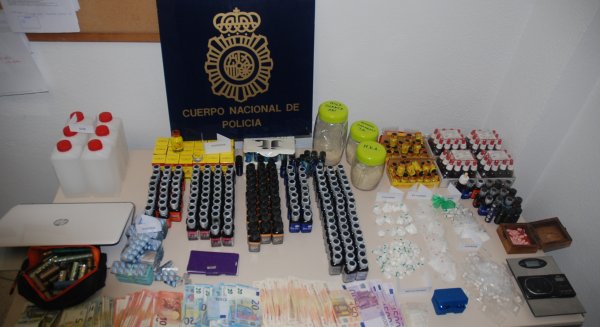 Incautados un alijo de drogas destinado a consumidores de zonas de ocio de Torremolinos