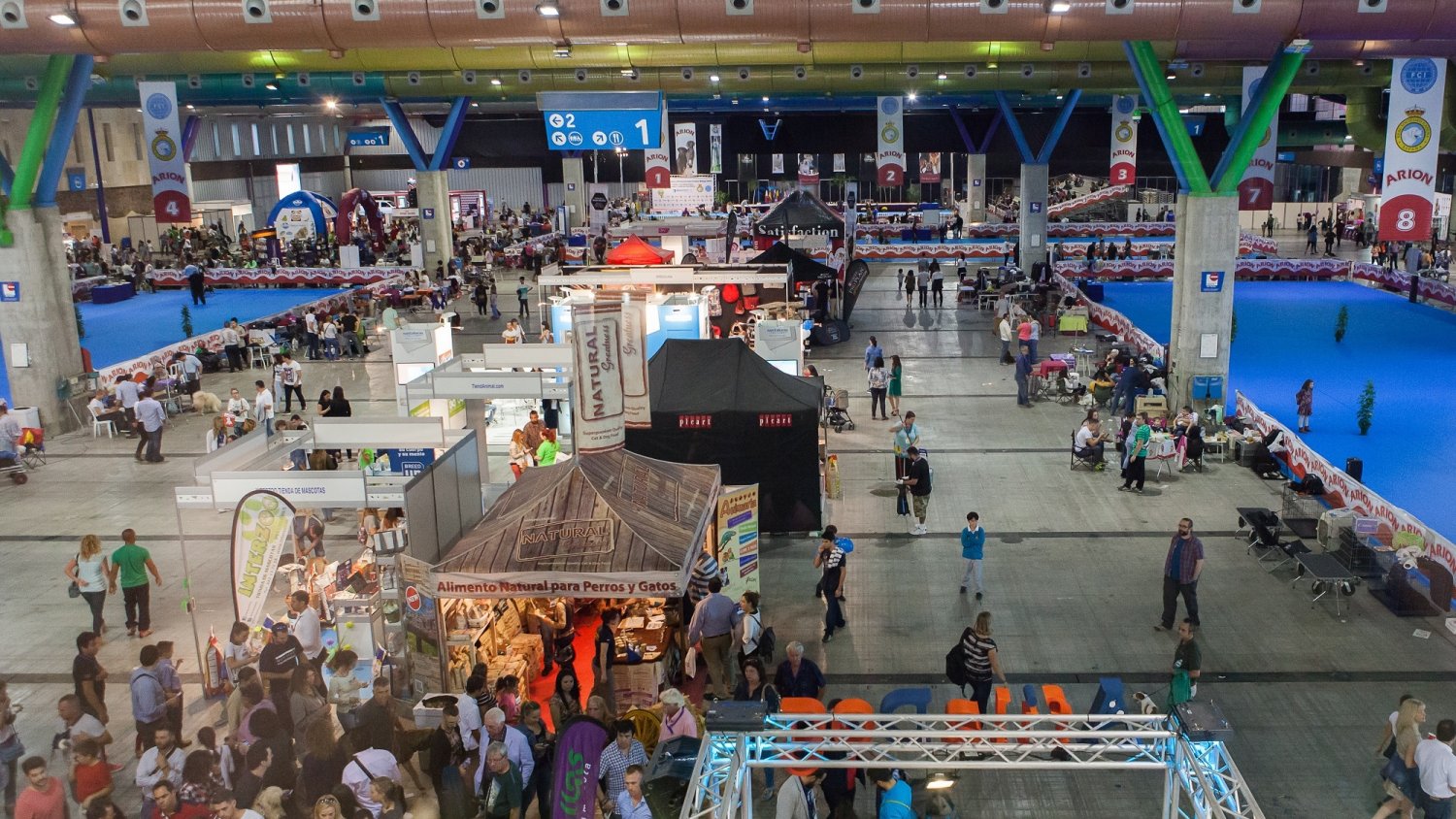 Exhibiciones caninas, monográficos, muestra felina y exposiciones de animales en el 5º salón 'Mi Mascota'