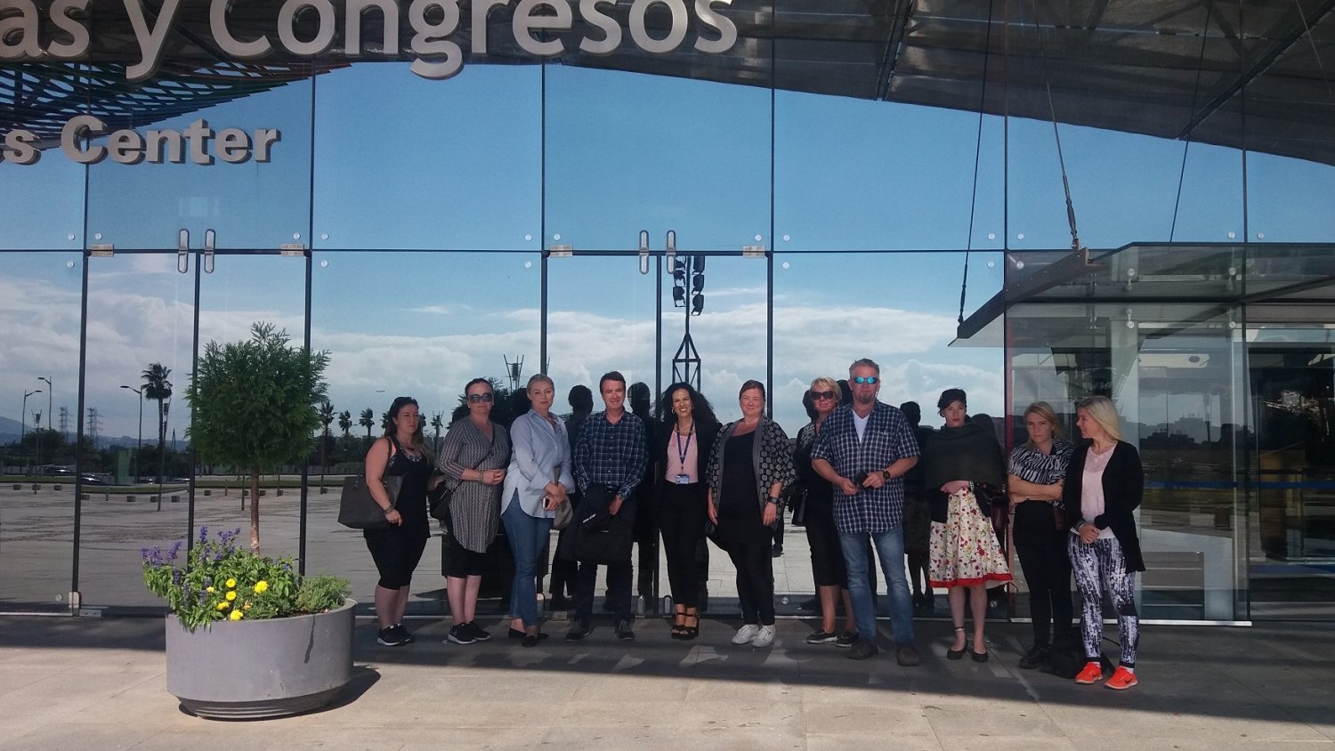 Universitarios de Islandia que participan en un proyecto europeo de la UMA visitan Fycma para conocer sus instalaciones