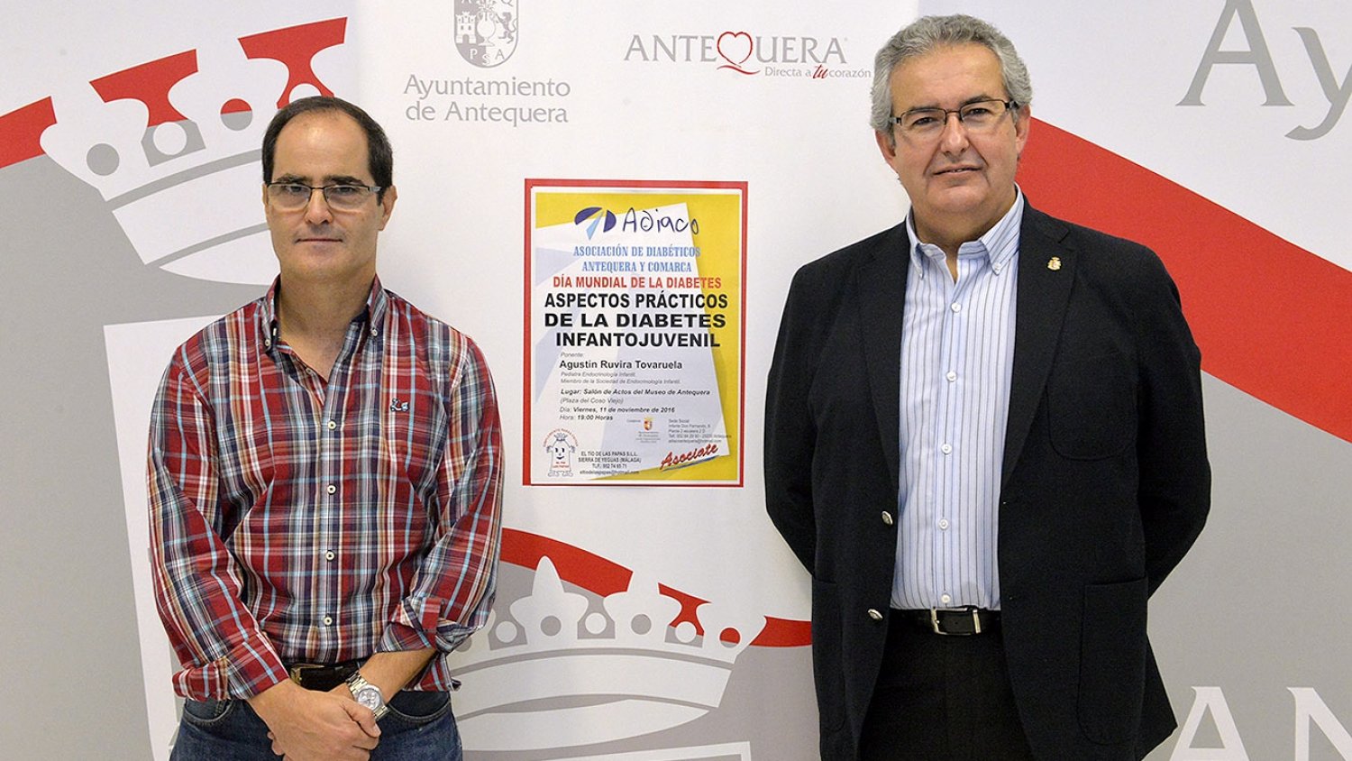 Antequera presenta las actividades que conmemoran el Día Mundial de la Diabetes