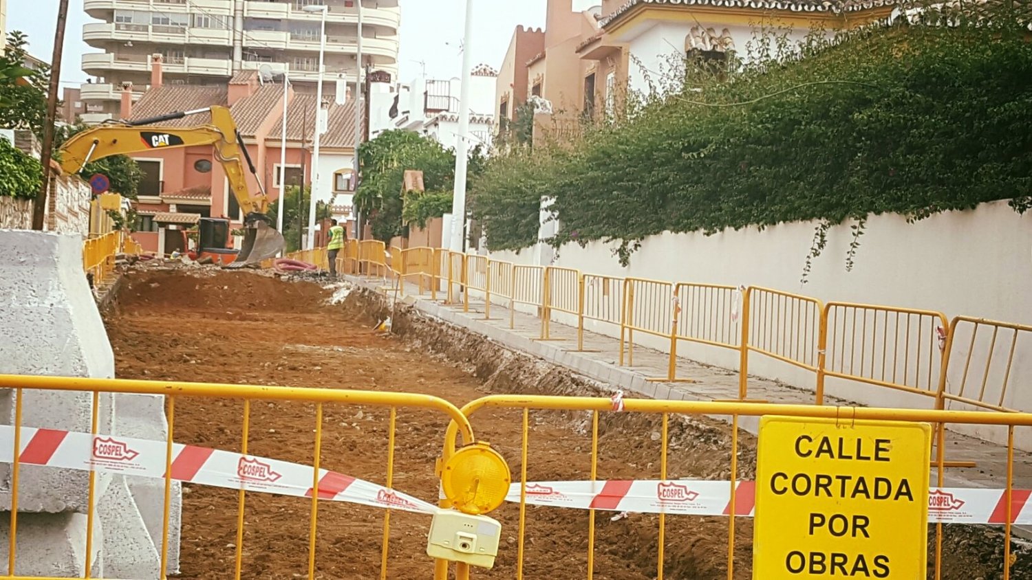 Fuengirola invertirá cerca de 238.000 euros en las obras de reforma de las calles Hermanos López Ruiz y Olivo