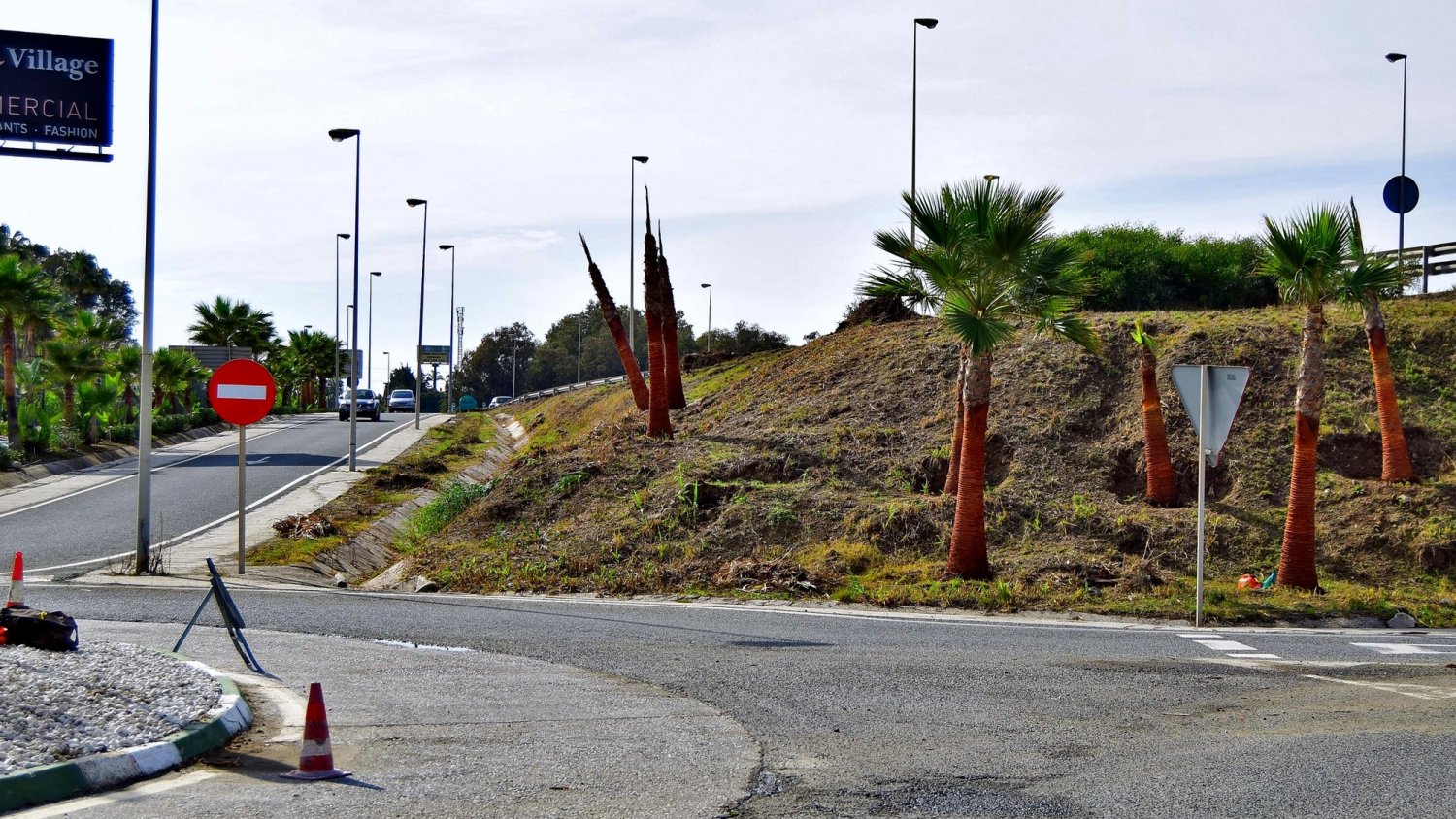 El Ayuntamiento de Estepona suma tres nuevas actuaciones al proyecto para mejorar el paisaje de la autovía