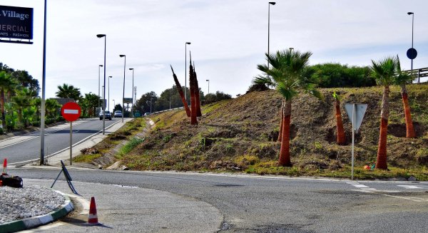 El Ayuntamiento de Estepona suma tres nuevas actuaciones al proyecto para mejorar el paisaje de la autovía