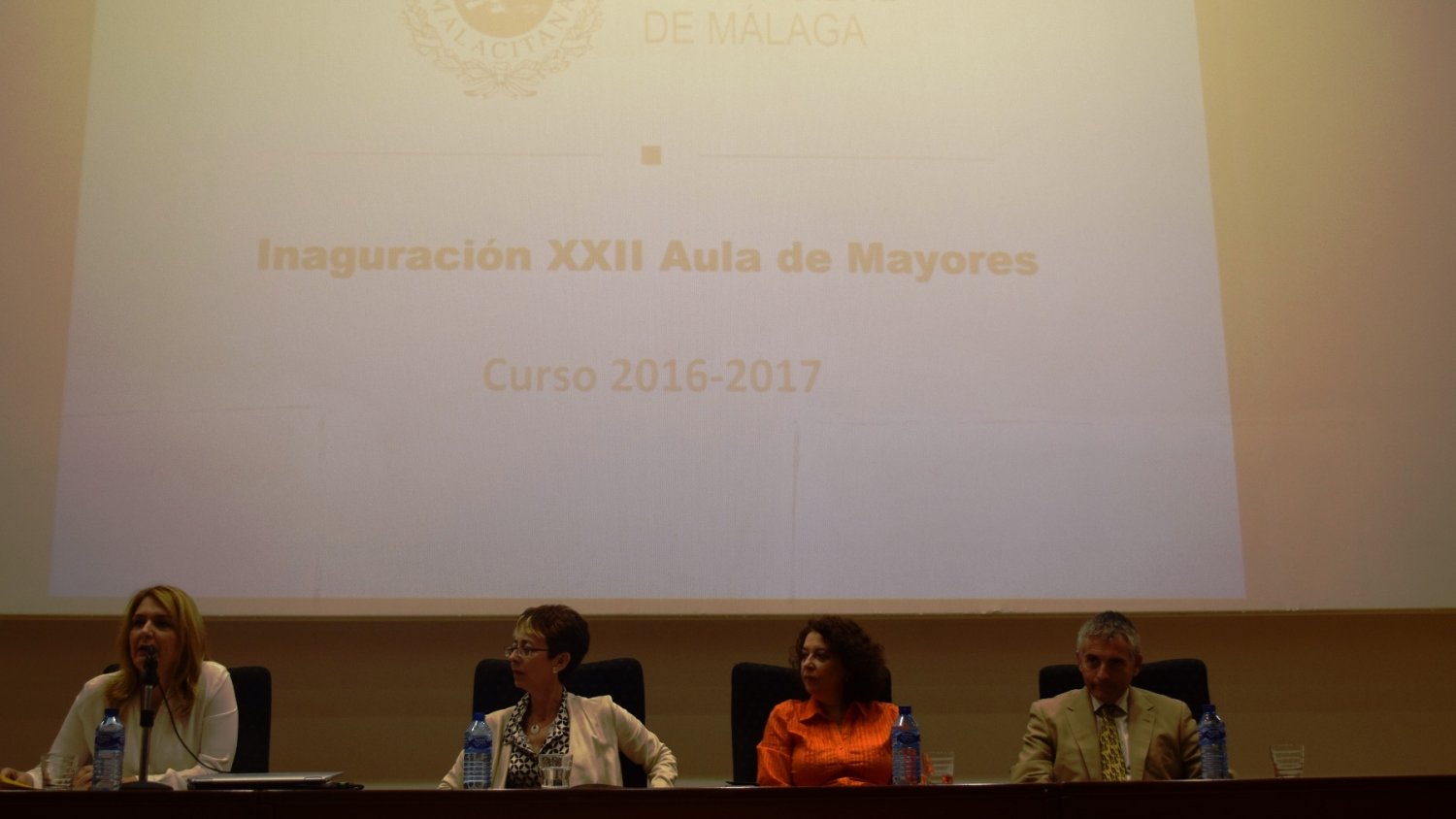 La Junta inaugura el curso 2016/2017 de la Aula Universitaria de Mayores en Málaga con 1.047 personas matriculadas